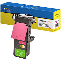 iColor Toner-Kartusche TK-5240M für Kyocera-Laserdrucker, magenta (rot) iColor Kompatible Toner Cartridges für Kyocera Laserdrucker