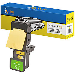 iColor Toner-Kartusche TK-5240Y für Kyocera-Laserdrucker, yellow (gelb) iColor Kompatible Toner Cartridges für Kyocera Laserdrucker