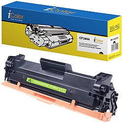 iColor Kompatibler Toner für HP CF244A / 44A, schwarz iColor Kompatible Toner-Cartridges für HP-Laserdrucker