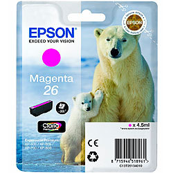 Epson Original Tintenpatrone T2613, magenta Epson Original-Epson-Druckerpatronen
