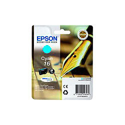 Epson Original Tintenpatrone T1622, cyan Epson