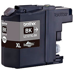 Brother Original Tintenpatrone LC-127XLBK, black Brother Original-Tintenpatronen für Brother-Tintenstrahldrucker
