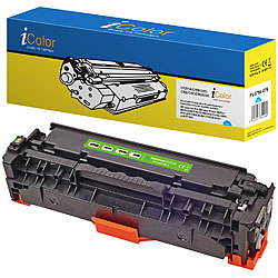 iColor HP CF211A / No.131A Toner- Kompatiblel- cyan iColor Kompatible Toner-Cartridges für HP-Laserdrucker