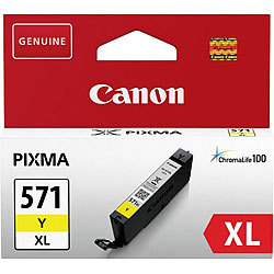CANON Original Tintenpatrone CLI-571Y XL, yellow CANON Original-Canon-Druckerpatronen