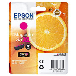 Epson Original Tintenpatrone 33XL T3363, magenta Epson
