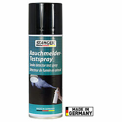 Stanger Rauchmelder-Tester, Aerosol-Spray, 200 ml, Made in Germany Stanger Funktions-Test-Sprays für Rauchmelder