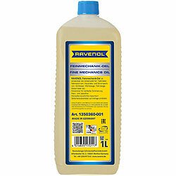 Ravenol Feinmechaniköl, 1 Liter, harz- und säurefrei Ravenol 