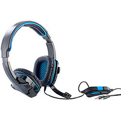 Mod-it Gaming-Headset mit Lautstärkeregler und Mikrofon-Stummschalter Mod-it Over-Ear-Gaming-Headset