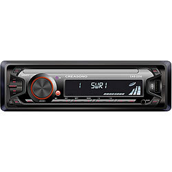 Creasono MP3-RDS-Autoradio CAS-2250 mit USB-Port & SD-Slot, 4x 45 W Creasono MP3-Autoradios (1-DIN)