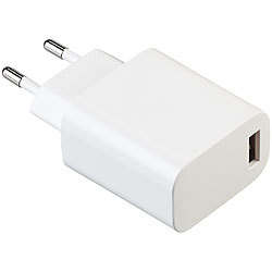 revolt 230-V-USB-Netzteil mit Quick Charge 3.0, 5 - 12 Volt, max. 3 A / 18 W revolt