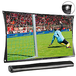 SceneLights Portable Leinwand "Cinema" 305 cm (120") Diagonale SceneLights Faltbare Beamer Leinwände