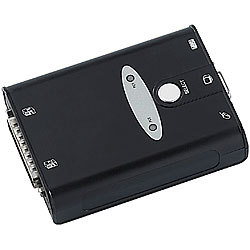 Xystec KVM-Switch USB/VGA für 2 PCs inkl. Anschluss-Kabel Xystec KVM-Switches