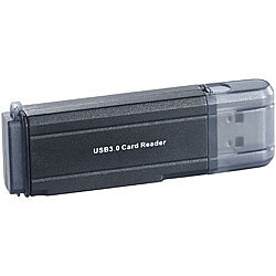c-enter Cardreader mit USB 3.0 für SD(HC/XC) und microSD(HC/XC) c-enter Card-Reader und USB-Sticks