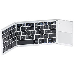 GeneralKeys Faltbare Tastatur mit Bluetooth, Touchpad für Android, iOS und Windows GeneralKeys Tastaturen mit Touchpads und Bluetooth, für Android, iOS & Windows