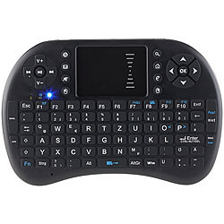 GeneralKeys Mini-Funktastatur MFT-240, mit Touchpad und Multimedia-Tasten GeneralKeys Mini-Funktastaturen mit Touchpads