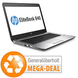 hp EliteBook 840 G3, 35,6 cm/14", Core i5, 250 GB SSD (generalüberholt) hp Notebooks