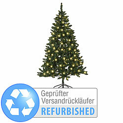infactory Künstlicher Weihnachtsbaum, grün, 180 cm, Versandrückläüufer infactory