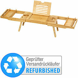 BadeStern Verstellbare Badewannen-Ablage & Bett-Tablett, Versandrückläufer BadeStern 2in1-Badewannenablagen und Bett-Tabletts