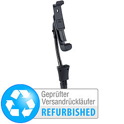 Callstel Kfz-Schwanenhals-Halterung mit Ladefunktion, Micro-USB (refurbished) Callstel