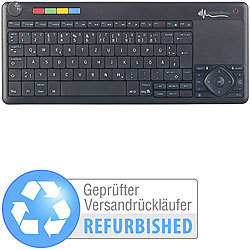 GeneralKeys Lernfähige Multimedia-Funk-Tastatur Versandrückläufer GeneralKeys Multimedia-Funk-Tastatur für PC, Set-Top-Box & Smart-TV
