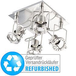 Britesta Spot-Lampe "Amphithea", 4 Spots, GU10, bis 50 W, Versandrückläufer Britesta Deckenstrahler