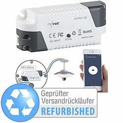 revolt Funk-Empfänger KFS-200.rc, komp. zu Siri, Versandrückläufer revolt WLAN-Empfänger für Funk-Schalter