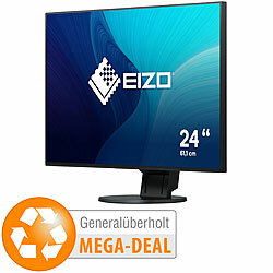 Eizo Flexscan EV2456, 24,1"/61,1 cm, 16:10, IPS, schwarz (generalüberholt) Eizo IPS-LED-Monitore