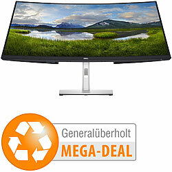 Dell P3421W, 34"/86 cm, 3440 x 1440, curved, 21:9, USB-C  (generalüberholt) Dell IPS-LED-Monitore