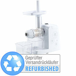 Rosenstein & Söhne Elektrischer Slow Juicer mit 150 Watt Leistung (Versandrückläufer) Rosenstein & Söhne Elektrischer Slow Juicer 