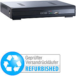 7links HD-Netzwerk-Videorecorder für 4 IP-Kameras,DVR-4264(Versandrückläufer) 7links Überwachungssysteme für IP-Kameras