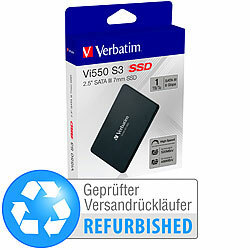 Verbatim Vi550 S3 SSD, 1 TB, 2.5", SATA III, 7 Versandrückläufer Verbatim SSD Festplatten