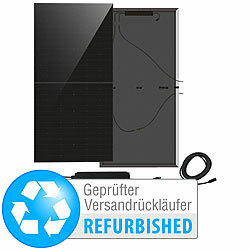 DAH Solar On-Grid-Balkon-Solaranlage, 600/800 Watt, MPPT, Versandrückläufer DAH Solar Solaranlagen-Set: Mikro-Inverter mit MPPT-Regler und Solarpanel