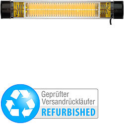 Semptec Urban Survival Technology Infrarot-Außen-Heizstrahler mit Goldröhre, 2.500 W, IP65 (refurbished) Semptec Urban Survival Technology Infrarot-Heizstrahler für den geschützten Außenbereich