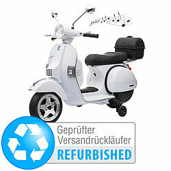 Playtastic Vespa-lizensierter elektrischer Kinder-Motorroller, Versandrückläufer Playtastic Elektro-Kinder-Motorroller