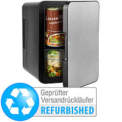 Rosenstein & Söhne Mini-Kühlschrank mit Warmhalte-Funktion, Versandrückläufer Rosenstein & Söhne Mini-Kühlschränke
