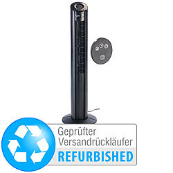 Sichler Haushaltsgeräte Digitaler Turmventilator + Fernbedienung,55W (refurbished) Sichler Haushaltsgeräte Turmventilatoren mit Fernbedienung