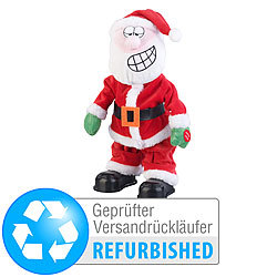 infactory Singender und twerkender Weihnachtsmann, 30 cm infactory