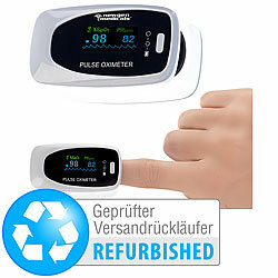 newgen medicals Medizinischer Finger-Pulsoximeter m. LCD-Farbdisplay,Versandrückläufer newgen medicals 