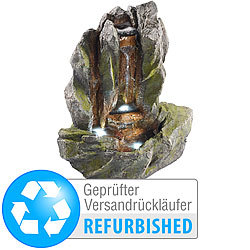 infactory Beleuchteter Zimmerbrunnen "Felsspalte" mit LED (Versandrückläufer) infactory Zimmerbrunnen mit Beleuchtungen
