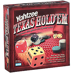 Parker Yahtzee Texas Hold'Em Texas Hold'Em Pokersets