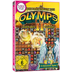 Purple Hills Match3-Spiel "Die Prüfungen des Olymps 2 - Zorn der Götter", Windows Purple Hills