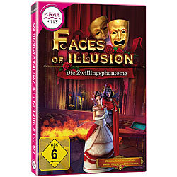 Purple Hills Klickmanagement-Spiel "Faces of Illusion - Die Zwillingsphantome" Purple Hills PC-Spiele