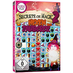 Purple Hills Match3-Spiel "Secrets of Magic 2 - Hexen und Zauberer", für Windows Purple Hills