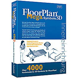 IMSI Floorplan Mega Symbole 3D IMSI CAD-Softwares (PC-Softwares)