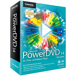 Cyberlink PowerDVD 14 Standard Cyberlink Videoplayers (PC-Softwares)