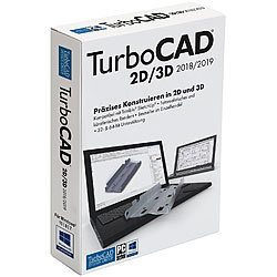 TurboCAD V2018/2019 2D/3D TurboCAD Design Group CAD-Softwares (PC-Softwares)