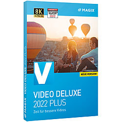 MAGIX Video deluxe 2022 Plus MAGIX Videobearbeitung (PC-Softwares)