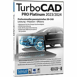 TurboCAD 2023/2024 Pro Platinum TurboCAD Design Group CAD-Softwares (PC-Softwares)