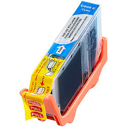 iColor Patrone für CANON (ersetzt CLI-8C), mit CHIP cyan iColor