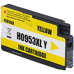 iColor Tintenpatrone für HP (ersetzt No.953XL), gelb iColor Kompatible Druckerpatronen für HP Tintenstrahldrucker